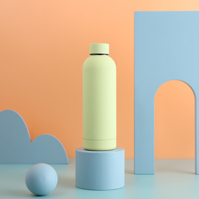 Watersy 500 ML termosica od nehrđajućeg čelika s malim ustima, sportski kuhalo za vodu Keep Cold Termalna šalica, prijenosna izolirana šalica, kuhalo za vodu za teretanu
