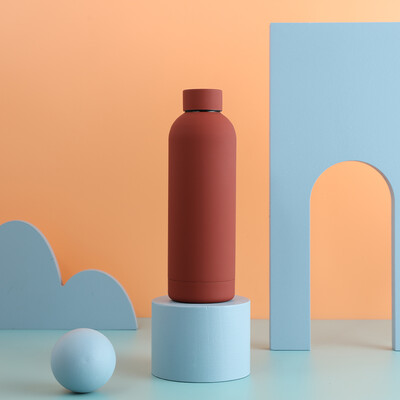 Watersy 500 ML termosica od nehrđajućeg čelika s malim ustima, sportski kuhalo za vodu Keep Cold Termalna šalica, prijenosna izolirana šalica, kuhalo za vodu za teretanu