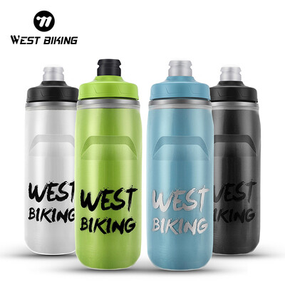 WEST BIKING Ποδήλατο Μπουκάλι νερού Τροφίμων Αθλήματα εξωτερικού χώρου στεγανός βραστήρας τριών στρώσεων παγωμένο μπουκάλι υπαίθριο βραστήρα πόσιμου