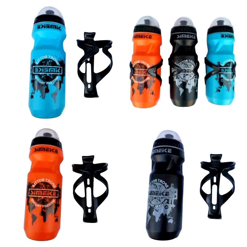 Sportski kuhalo za vodu Brdski bicikl s poklopcem za prašinu Plastični kuhalo za vodu Set držača za bocu za vodu Oprema za biciklističku opremu
