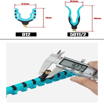 V/C/U форма Feeder Rod Rest Нов държач за въдица Скоба за аксесоари за риболов Риболовни принадлежности Фидер за глава