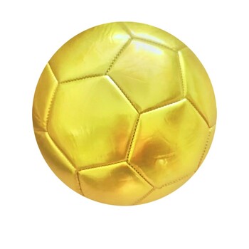 Football Soccer Size 5 Training Golden Football For Lawn Training Team Sport