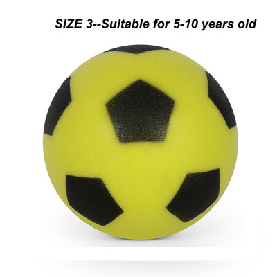 Tiha nogometna PU pjena Meka nogometna lopta Bez buke Sportska igra u zatvorenom prostoru Tihi trening kod kuće Vježbajte loptu koja skače za dječake i djevojčice