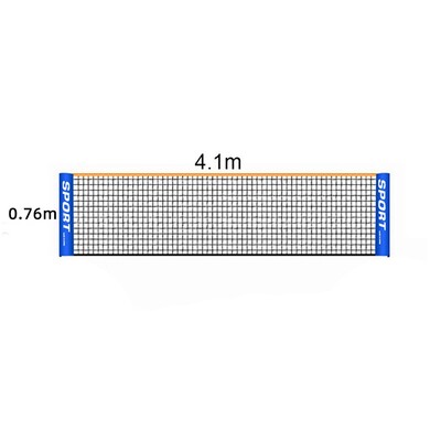 3,1 / 4,1 / 5,1 / 6,1 m Profesionalios sporto treniruotės standartinis badmintono tinklas tinklinio tinklelis Easy Setup lauko teniso tinklelio pratimas