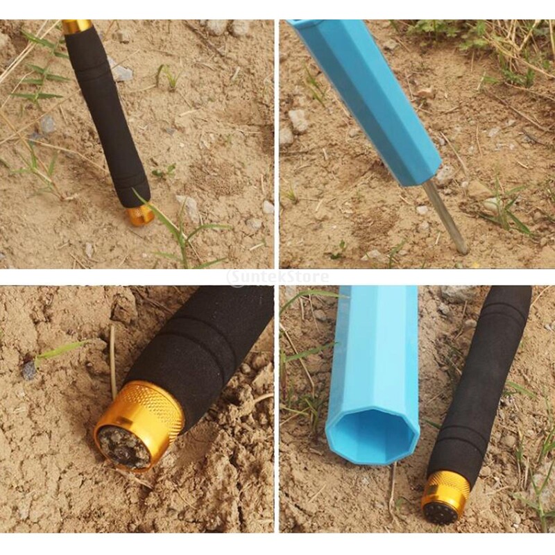 Držač štapa za pecanje PVC podebljani teleskopski nosač štapa za pecanje Nosač štapa za pecanje dvostruke namjene Stalak za potporu terena za pecanje