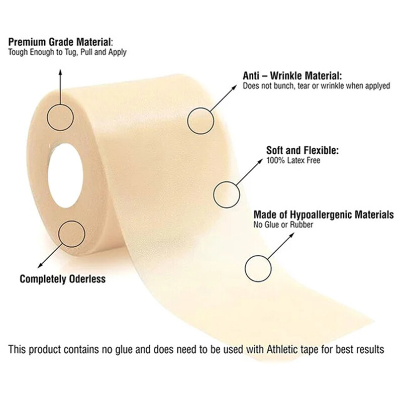 27 m Atletska spužva Pre Wrap Traka Držač reketa Pripremna folija Zaštitna traka Sportski zaštitni dodaci Zavoj za upijanje znoja