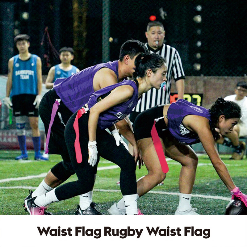 Remen s kopčom za trening utakmice američkog nogometa, podesiva oznaka za ragbi zastavu, remen oko struka