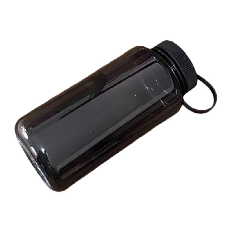  652D 1000 ml Sticlă de apă din plastic de călătorie de mare capacitate Sticlă de băuturi rezistente la scurgeri Sticlă de apă pentru sport cu gura lată în aer liber