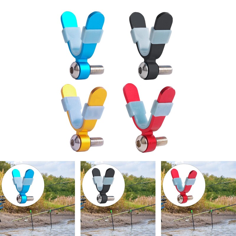 Suport pentru undiță de pescuit Suport de prindere Suport M8 Filet de pescuit Din aliaj de aluminiu Undiță de pescuit de mare Furcă pentru undiță