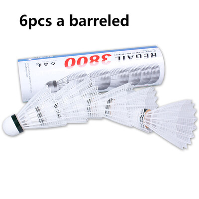 6 komada imitacija badmintonske loptice s plastičnom batinom s volanima s vlaknastom glavom reket za balon Sportski dodaci