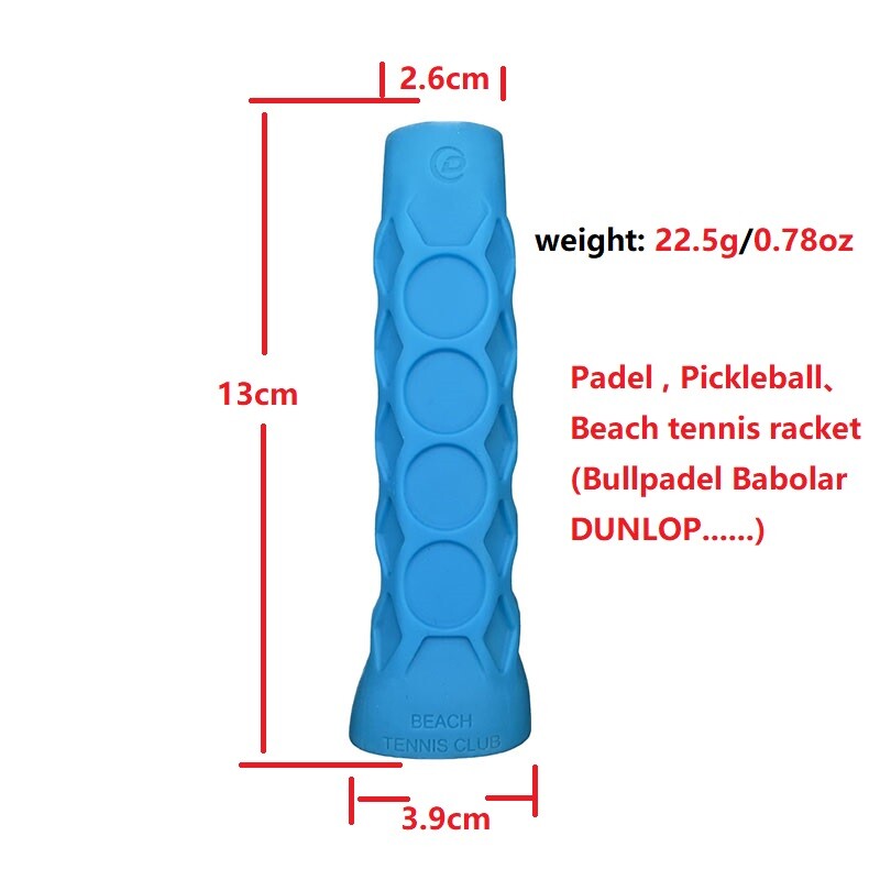Subgrip Pro pentru Padel Beach Tenis Pickleball Rachetă Overgrip Padel Accesorii Over Grip De Borracha 2024 Nou