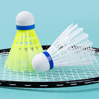 Μπάλες προπόνησης 12 τμχ Nylon Badminton Shuttlecocks με μεγάλη σταθερότητα και αντοχή σε εσωτερικούς χώρους