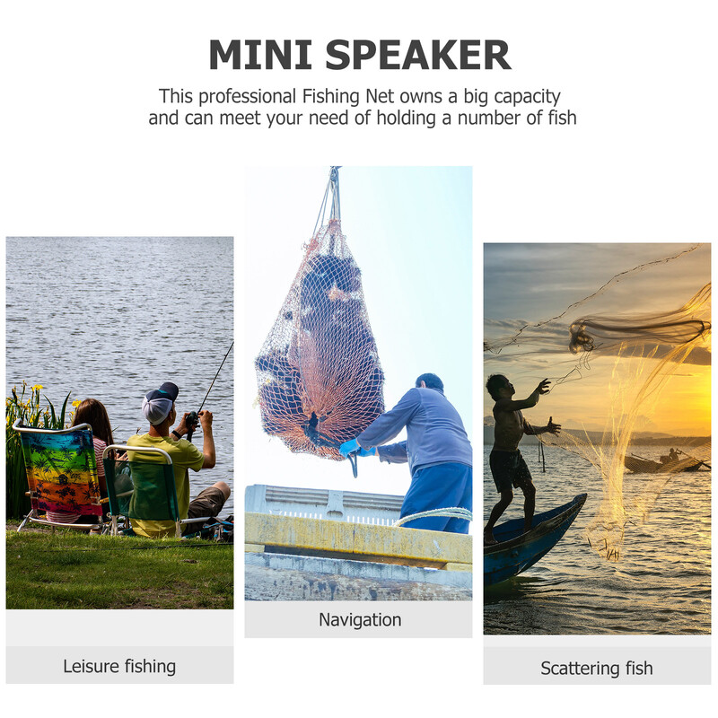 Košara za ribolov Mamac za gavce Mreža za ronjenje Uzica za zatezanje Živi najlon od nehrđajućeg čelika