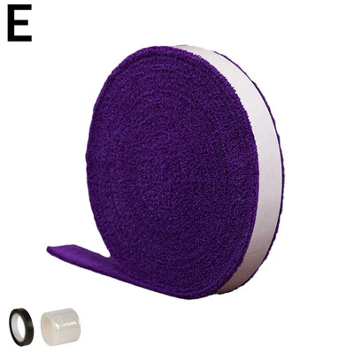 1 rolă 5m prosop adeziv mâner badminton rachetă tenis supragrips bandă rachetă mâner mâner bandă anti-alunecare bandă transpirație badminton N6b9