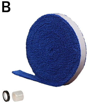 1 rolă 5m prosop adeziv mâner badminton rachetă tenis supragrips bandă rachetă mâner mâner bandă anti-alunecare bandă transpirație badminton N6b9