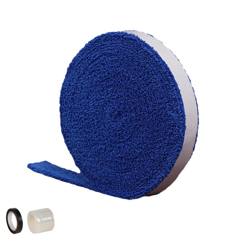 1 rolă 5m prosop adeziv mâner badminton rachetă tenis supragrips bandă rachetă mâner mâner bandă anti-alunecare bandă transpirație badminton N6b9