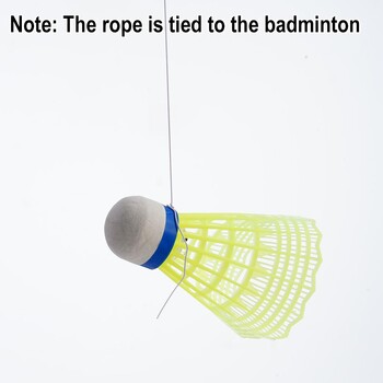 Φορητό Badminton Trainer Ρομπότ πρακτικής άσκησης Badminton Self-study Training Rebound Badminton Tool Professional Shuttlecock Supplies