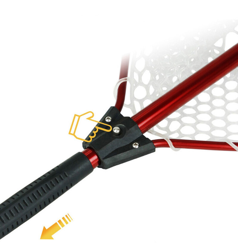 938 mm protiv udice, mekana silikonska mreža za ribolov, teleskopski štap od aluminijske legure Mreže za morski ribolov, sportski dodaci na otvorenom