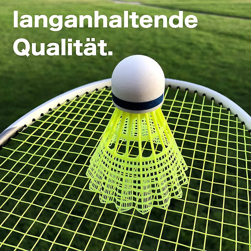 12PCS/lot Profesionalna plastična kuglasta glava od pjene za badminton, šareni balon Speedminton, dodaci za badminton, sportski trening