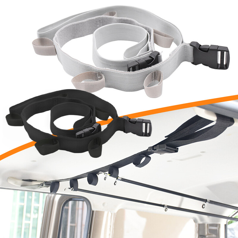 2 kom držač štapa za pecanje za vozilo Stalak za štap za pecanje Remen za držač štapa za pecanje Držač zupčanika za SUV/karavana/kombi/džip/kamion
