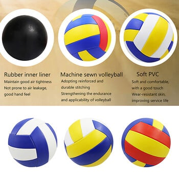 1Pc No.5 Volleyball PVC Professional Competition Volleyball For Beach Outdoor Indoor Training Ball Volleyball Game Ball