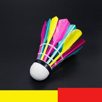 WELKIN Badminton Balls Επαγγελματικές πολύχρωμες μπάλες μπάντμιντον για προπόνηση Shuttlecocks Ανθεκτικά αξεσουάρ προπόνησης μπάντμιντον