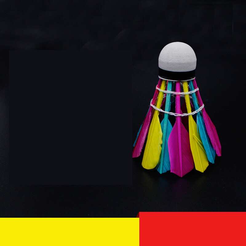 WELKIN badminton loptice Profesionalne šarene badminton loptice za trening Lopta za loptice Izdržljivi pribor za badminton trening