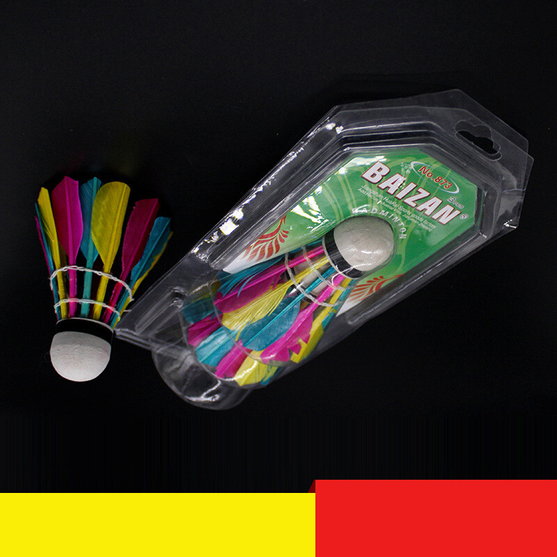 WELKIN badminton loptice Profesionalne šarene badminton loptice za trening Lopta za loptice Izdržljivi pribor za badminton trening