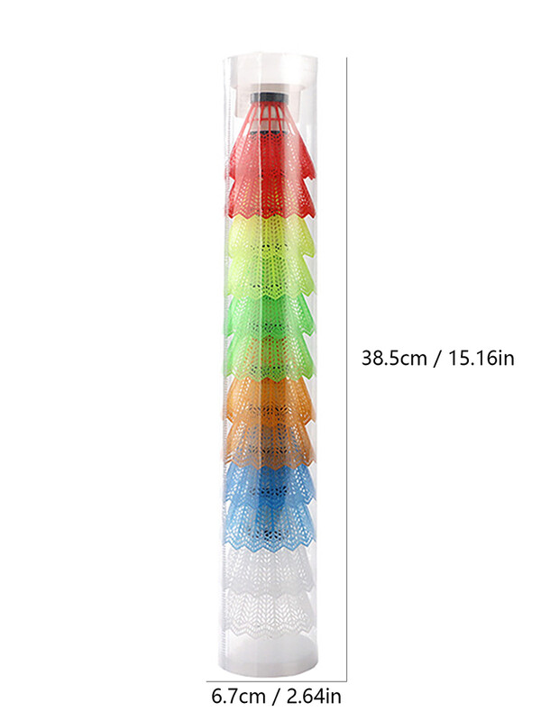 12 kom/set šarenih lopti za badminton pjenaste lopte za slobodno vrijeme Sportske igre