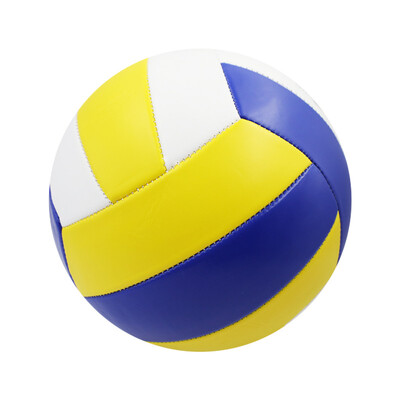 1buc No.5 Volei PVC Profesional Volei de competiție pentru plajă, în aer liber, minge de antrenament în interior, lumină moale, etanș la aer, 20,5 cm