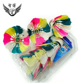 Jingxu Export Vruća rasprodaja, osobna dvostruka usisna šarena pernata peta za kućnu upotrebu Vatra, vruća sredina za naručivanje