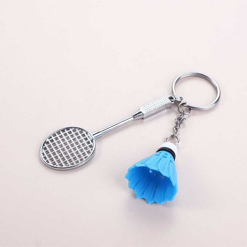 1 vnt Mini badmintono raketė Raktų pakabukas Raktų pakabukas Raktų pakabukas Papuošalai Dovanos