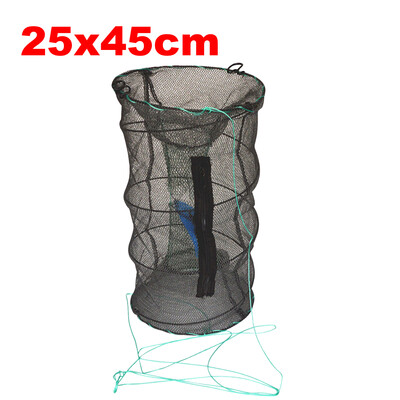 Mreža za ribolov Prijenosna mreža za ribolov Rakovi, rakovi, jastozi, hvatači, lonci, zamke, 25x30/25x45 cm, vanjske mreže za ribolov