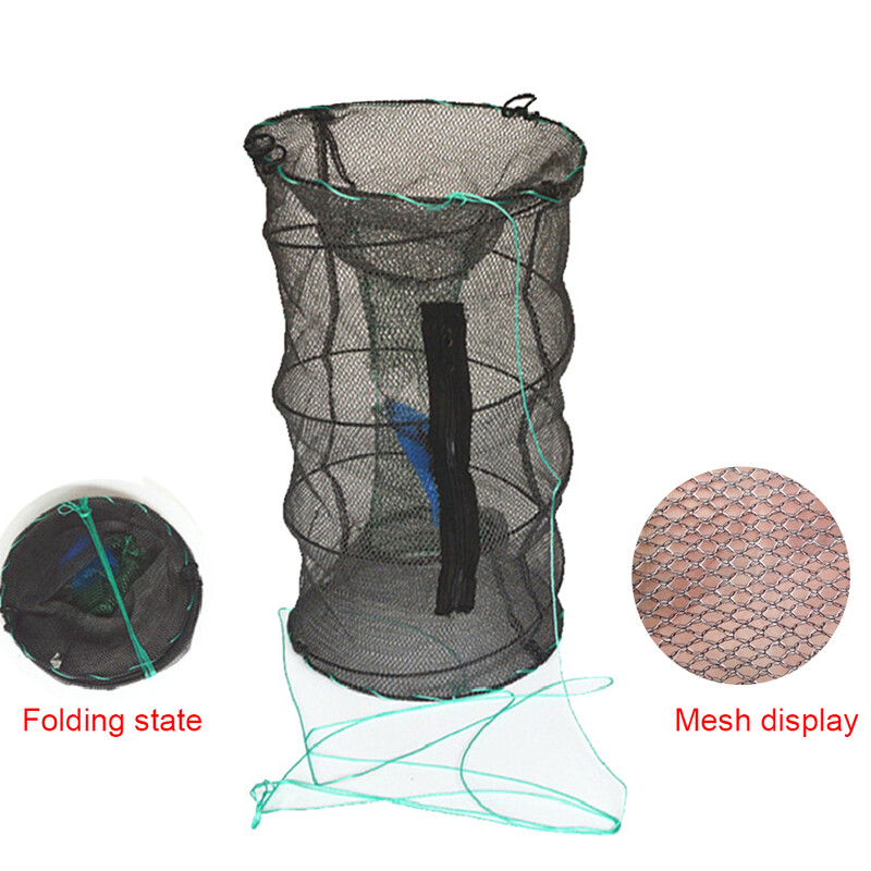 Mreža za ribolov Prijenosna mreža za ribolov Rakovi, rakovi, jastozi, hvatači, lonci, zamke, 25x30/25x45 cm, vanjske mreže za ribolov