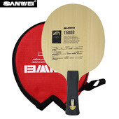 Originalni reket za stolni tenis SANWEI T5000 CARBON (5+2 Carbon) T-5000 Ping Pong Paddle