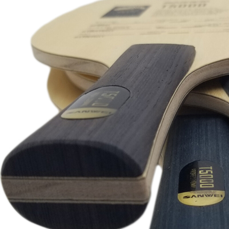 Originalni reket za stolni tenis SANWEI T5000 CARBON (5+2 Carbon) T-5000 Ping Pong Paddle