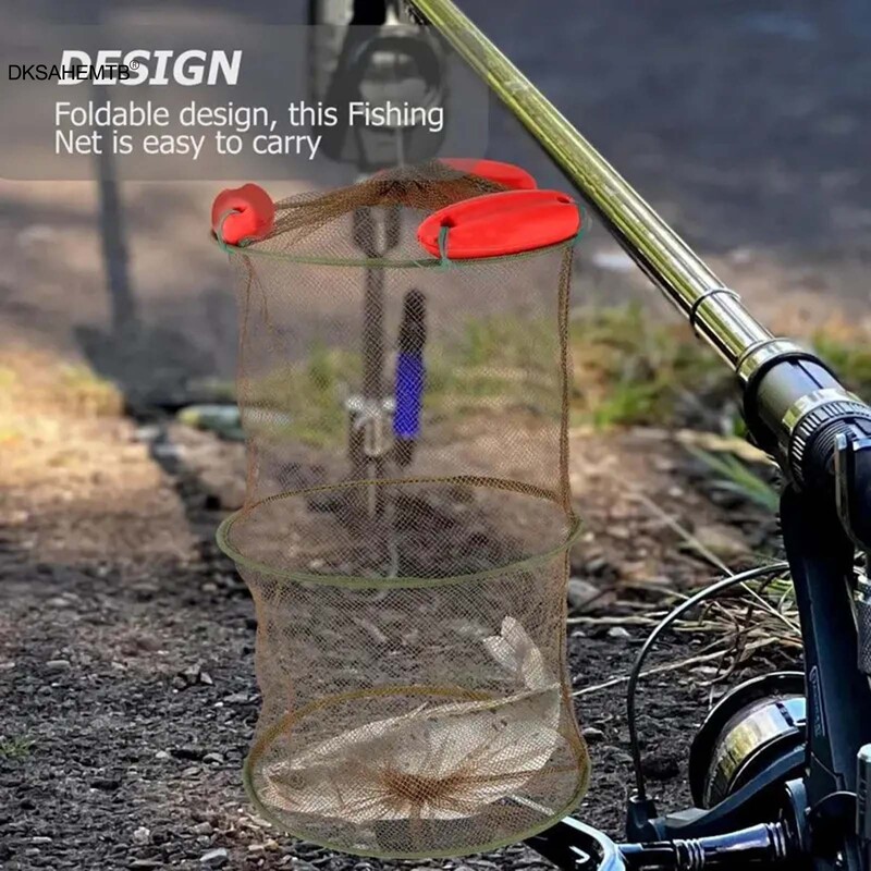 Prijenosna ribarska mreža Zamka presavijeni mamac za račiće, rakove, mamce za rakove, pribor za ribolov, pribor za kopneni ribolov na otvorenom