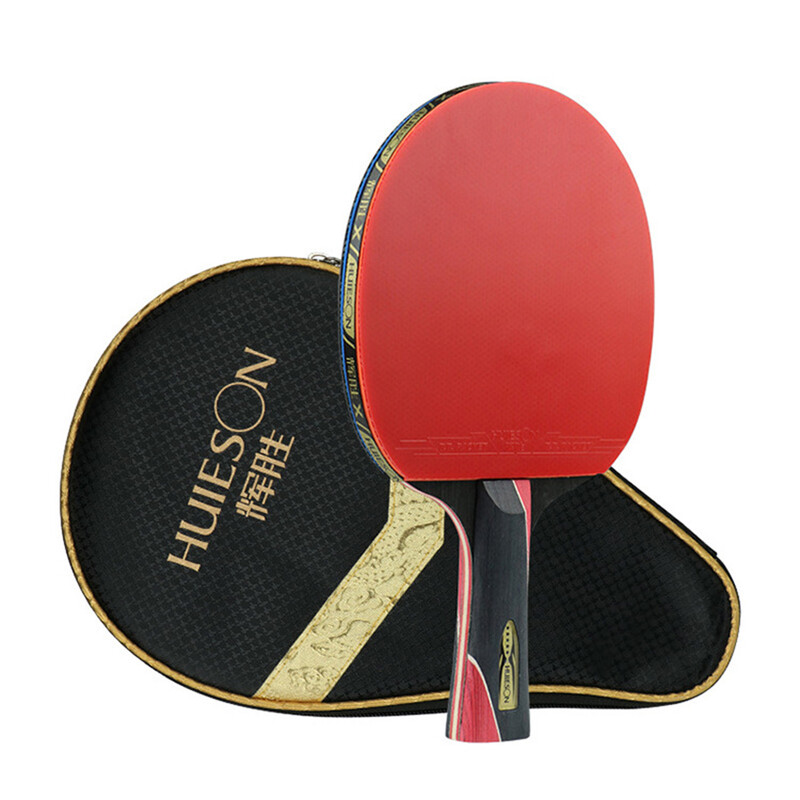Ping Pong Paddle Hard Case Single Professional Training Karbonski reket za stolni tenis Palica Ping Pong Paddle Reketi za stolni tenis