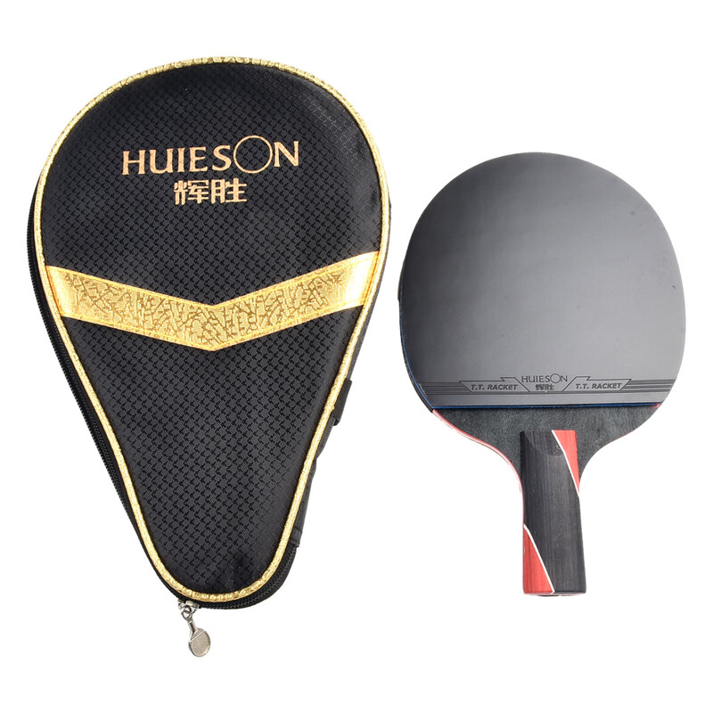 Ping Pong Paddle Hard Case Single Professional Training Karbonski reket za stolni tenis Palica Ping Pong Paddle Reketi za stolni tenis