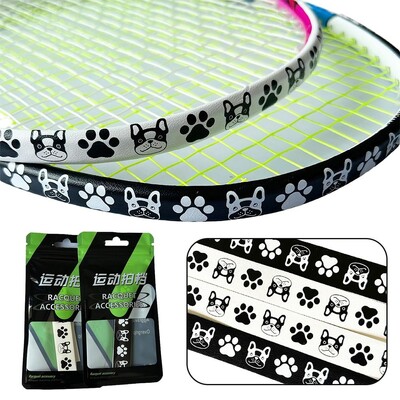 Banda protectoare pentru cap racheta de badminton, autoadeziva, anti vopsea, rezistenta la uzura, accesorii sportive pentru badminton