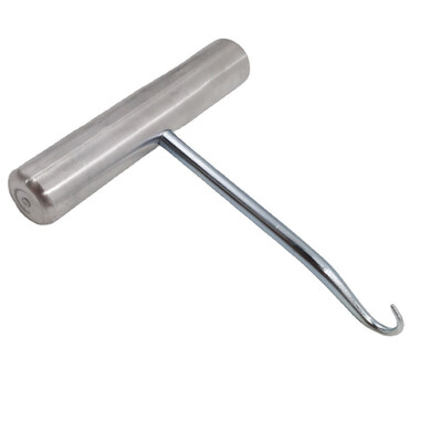 1 βοηθητικό εξολκέα ρακέτας από ανοξείδωτο ατσάλι για ρακέτα σκουός μπάντμιντον για τένις