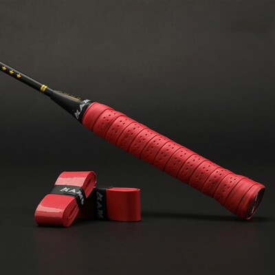 Sutirštintos badmintono raketės rankšluosčių rankenos Neslystanti prakaitą sugerianti juosta, skirta raketėms meškerėms, teniso rankšluoščių rankenoms