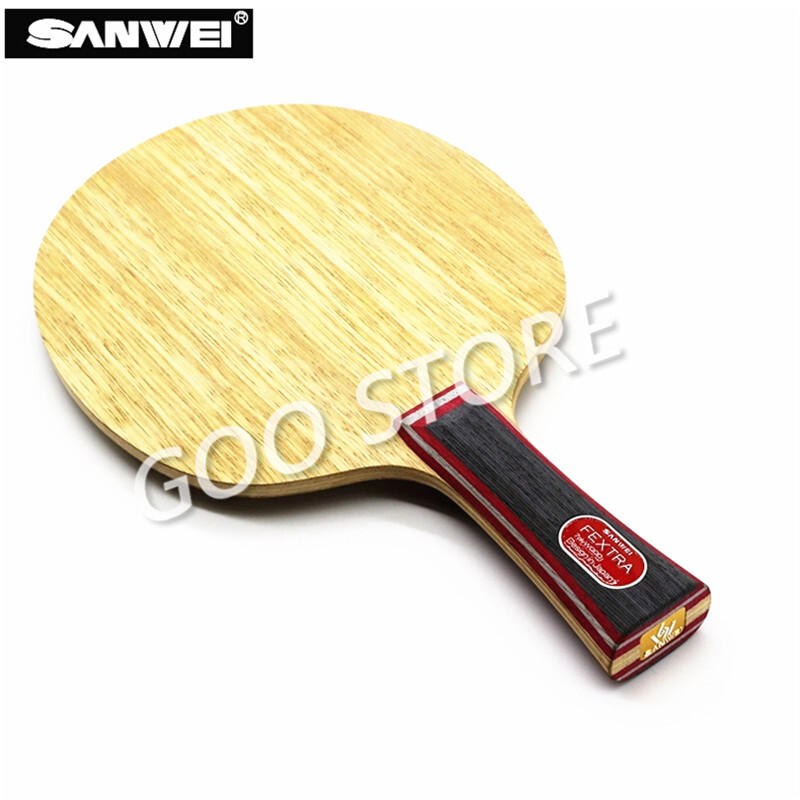 SANWEI FEXTRA 7 Oštrica za stolni tenis 7 slojeva Drveni višeboj Japan Tech (Stiga Clipper CL Struktura) Ping Pong Reket Palica Paddle