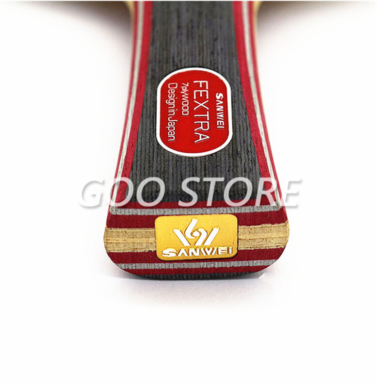 SANWEI FEXTRA 7 Oštrica za stolni tenis 7 slojeva Drveni višeboj Japan Tech (Stiga Clipper CL Struktura) Ping Pong Reket Palica Paddle