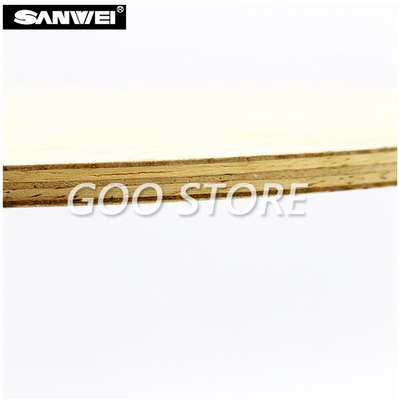 SANWEI FEXTRA 7 Oštrica za stolni tenis 7 slojeva Drveni višeboj Japan Tech (Stiga Clipper CL Struktura) Ping Pong Reket Palica Paddle