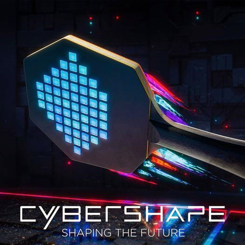 Cybershape Carbon Base Blade za stolni tenis Vesla za stolni tenis Offensive Curve Ručno izrađeni FL/CS reket za stolni tenis za natjecanje