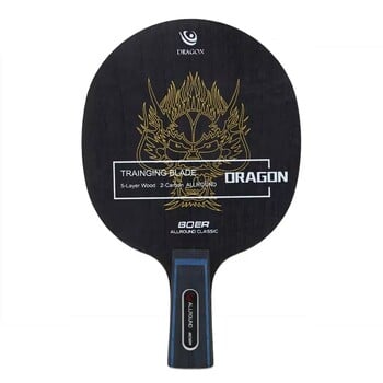 Επιτραπέζια αντισφαίριση Carbon Blade Racket Bat Professional Ping Pong Blade 5 Ply Wood + 2 Ply Carbon Quick Attack Offensive Paddle