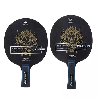 Επιτραπέζια αντισφαίριση Carbon Blade Racket Bat Professional Ping Pong Blade 5 Ply Wood + 2 Ply Carbon Quick Attack Offensive Paddle