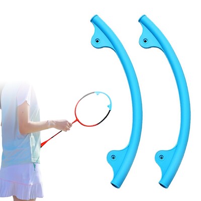 Naljepnice okvira glave reketa za badminton Lagani silikonski materijal otporan na habanje prikladan za smanjenje utjecaja igre