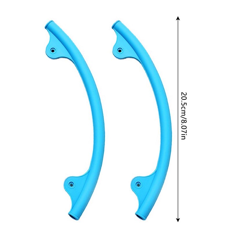 Naljepnice okvira glave reketa za badminton Lagani silikonski materijal otporan na habanje prikladan za smanjenje utjecaja igre